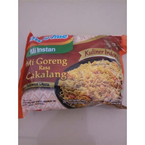 Jual Indomie Mi Goreng Rasa Cakalang G Shopee Indonesia