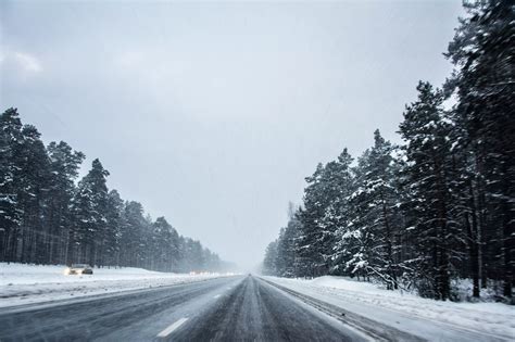 Black Ice And Road Ahead