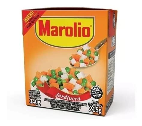 Pack X 12 Jardinera Marolio 340 Gr MercadoLibre