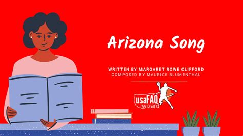 Arizona Song - Composed by Maurice Blumenthal Authorized in 1919 ...