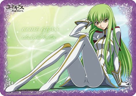 Character Rubber Mat Code Geass Lelouch Of The Rebellion C C Kyou