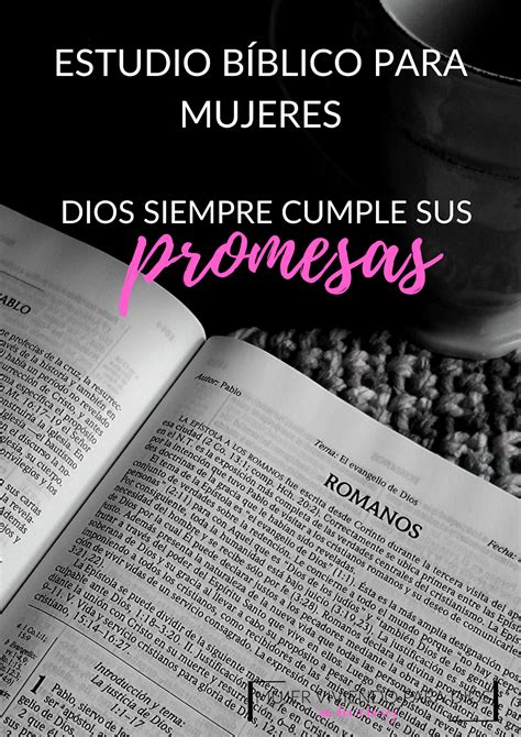 Dios siempre cumple Sus promesas Estudio Bíblico para mujeres