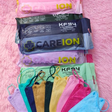 Jual KF 94 WARNA 4PLY TERBARU MASKER KF 94 KOREA ISI 10PCS KF94