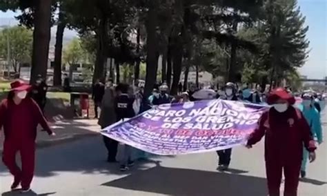 VIDEO Trabajadores De Salud En Arequipa Y Cusco Se Sumaron Al Paro De