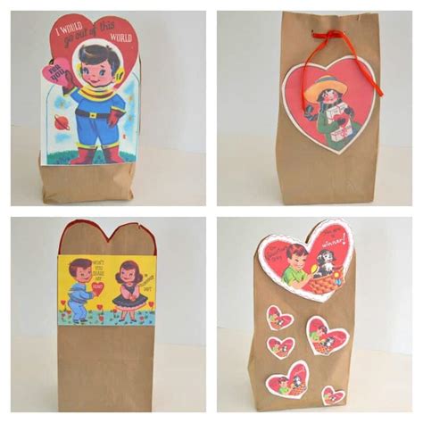 Diy Vintage Valentines T Bags Craft Gossip