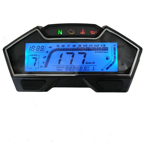 Universele Lcd Snelheidsmeter Digitale Backlight K Grandado