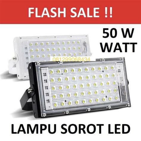 Jual Lampu Sorot Led Watt Led Sorot Tembak Floodlight Led Outdoor