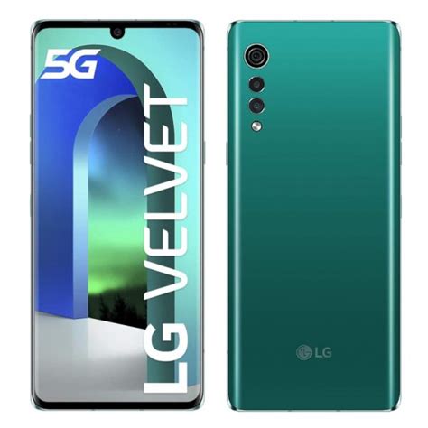 LG VELVET 5G - Stockage 128 Gb - Ram 6Gb - Ecran 6.8''