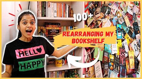 Rearranging All My Books Bookshelf Tour India Wisewithgrace YouTube