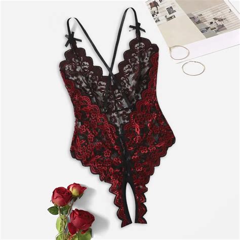 Female Underwear Sexy Lingerie For Women Naughty Sexy Lace Temptation Sling Waist Open Back Open