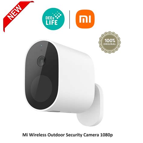 ประกนศนย 1 ป Xiaomi กลองวงจรปดไรสาย Mi Wireless Outdoor Security