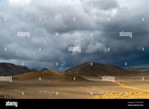 Litli Hrutur Vulkanausbruch Im Sueden Islands Stock Photo Alamy