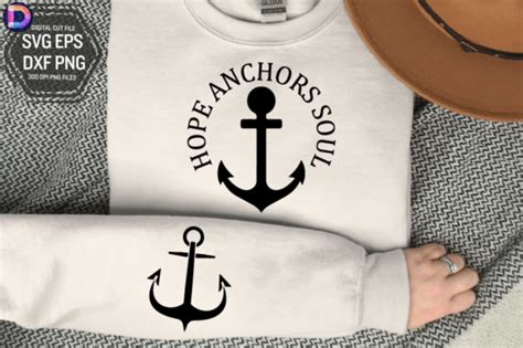 Hope Anchors Soul Sleeve Svg Religious Graphic By Delartcreation