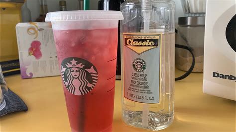 Starbucks Passion Iced Tea Lemonade At Home Youtube