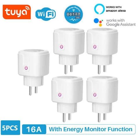 Prise électrique Prise intelligente WiFi 16a ue avec minuteur