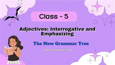 adjectives interrogative  emphasizing grammar adjectives class