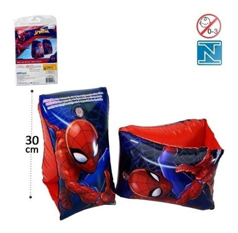 Boia De Braço Inflável Marvel Spider Man Homem Aranha 29x1