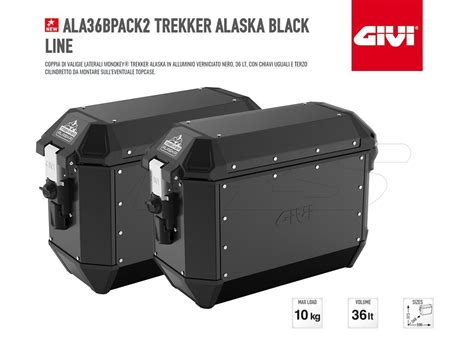 Ala Bpack Ala Bpack Paire De Caisses Givi Monokey Trekker Alaska