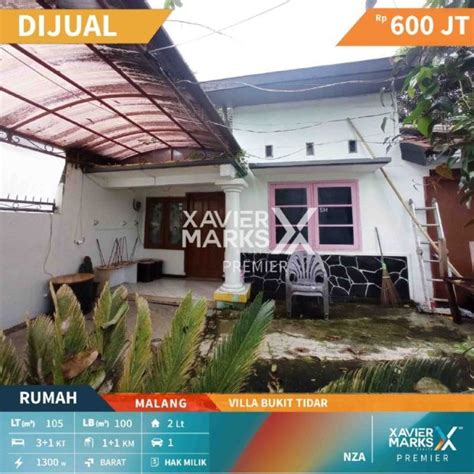 Si Dijual Rumah Di Villa Bukit Tidar Malang Hunian Strategis