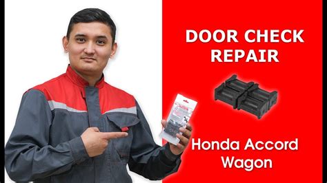 Installing The Door Check Repair Kit Honda Accord Wagon Plastic Auto Youtube