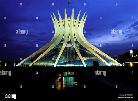 Brazil Brasilia Catedral Metropolitana Nossa Senhora Aparecida