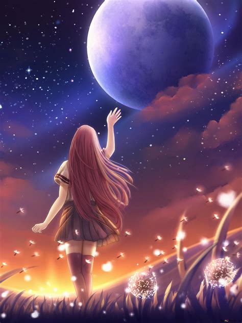 Anime Moon Wallpaper