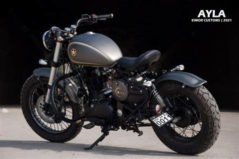 Royal Enfield Classic 350 Tastefully Modified Into A Beautiful Bobber