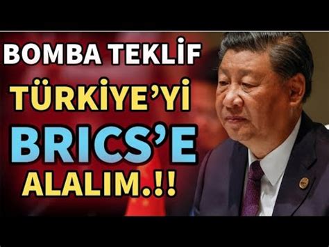 Çin den Türkiye ye BRICS desteği YouTube