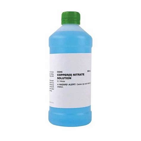 Copper Nitrate Solution, 1 L at Rs 360/kg in Vadodara | ID: 2850960655473