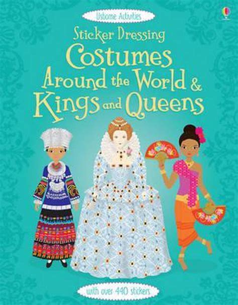 Sticker Dolly Dressing Costumes Around The World Kings And Queens