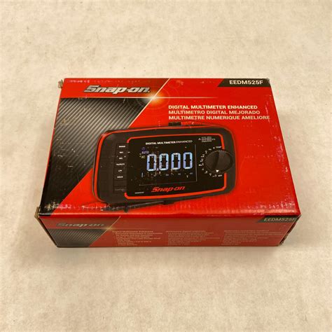 Snap On Digital Multimeter Enhanced EEDM524F Shop Tool Swapper