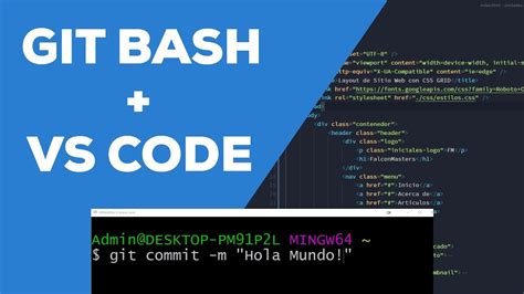 Como Integrar GIT BASH En Visual Studio Code Windows YouTube