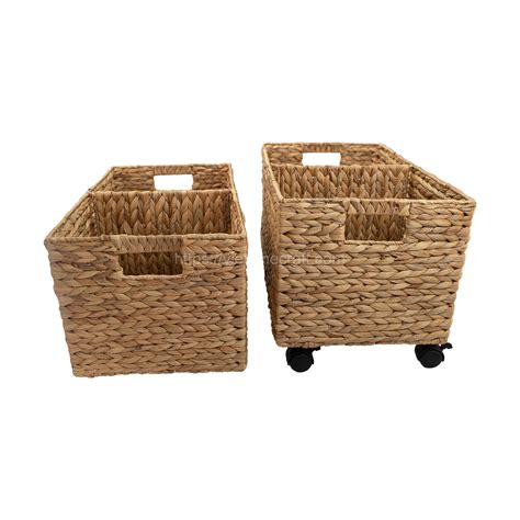 Water Hyacinth Storage Basket Wholesale In Vietnam