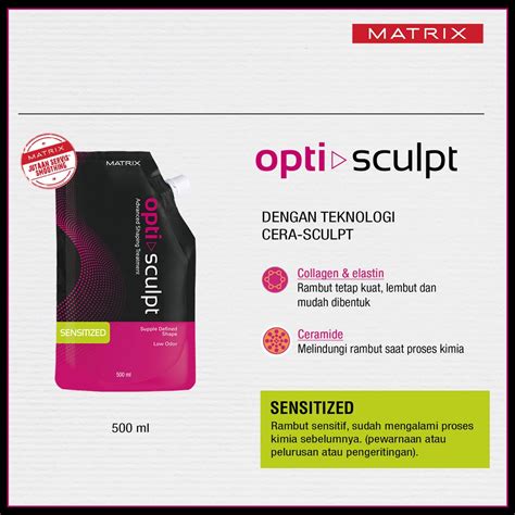 Jual Matrix Opti Sculpt Step 1 500ml Shopee Indonesia