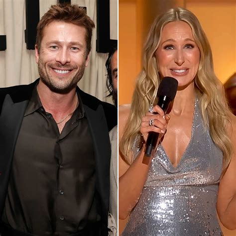Glen Powell Reacts to Nikki Glaser's Golden Globes Sex Joke | Us Weekly