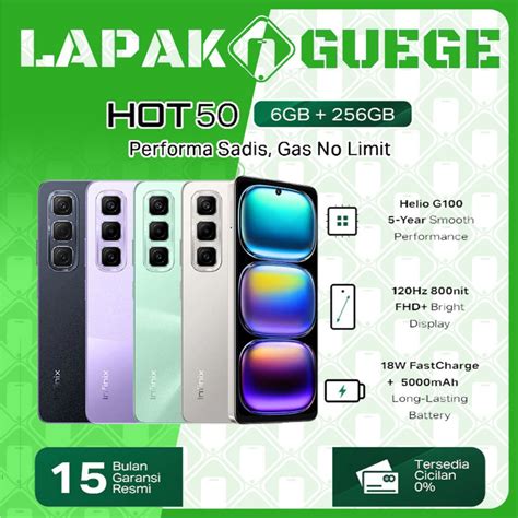 Jual Infinix Hot Gb Helio G Layar Hz Baru Garansi Resmi Shopee Indonesia