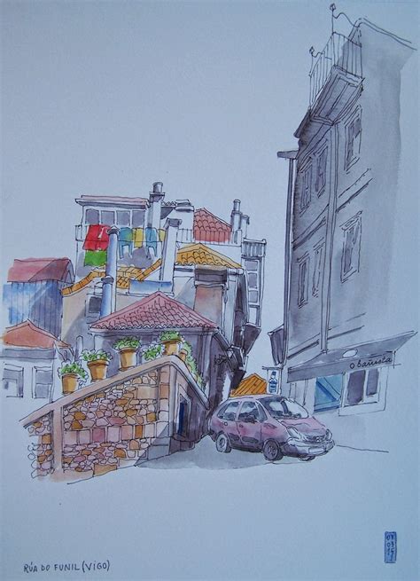 Urban Sketchers Spain El Mundo Dibujo A Dibujo Sketchcrawl En Vigo 7