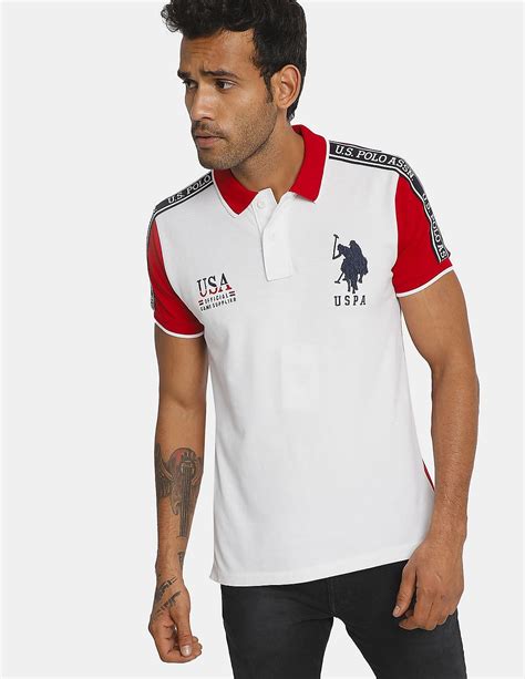 Buy U S Polo Assn Colour Block Pique Polo Shirt Nnnow