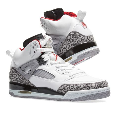 Nike Air Jordan Spizike White Varsity Red And Grey End Kr