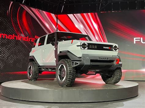 Mahindra Thar Ev Electric Suv Concept Design Patented In India