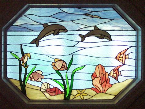 Custom Stained Glass Window Made By Designer Art Glass Daytona Beach Fl Custom Stained Glass