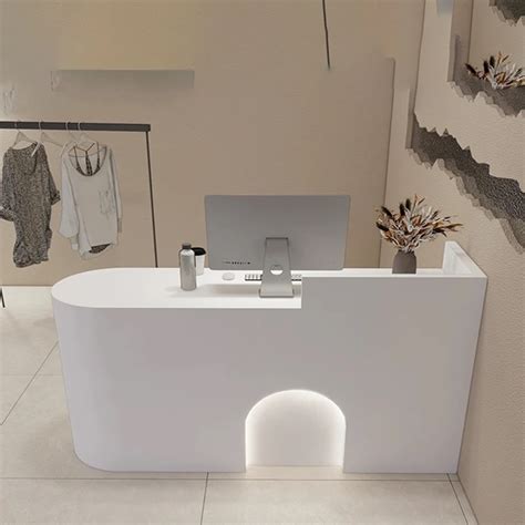 Cashier-Clothing-Reception-Desks-Beauty-Counter-Minimalist-Modern ...