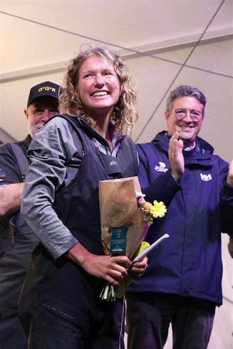 Kirsten Neuschäfer wins the Golden Globe Race 2022