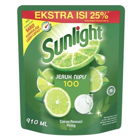 Jual Sunlight Pencuci Piring Jeruk Nipis Isi Ml Shopee Indonesia