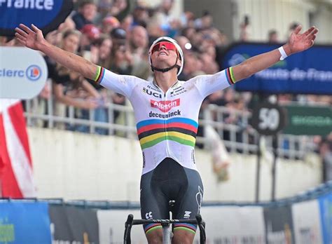 Paris Roubaix Les R Sultats Le Chef D Oeuvre De Mathieu Van