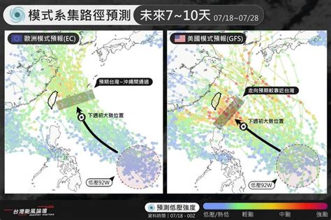 颱風72小時內恐生成！預報路徑落差大 2地降雨機會高 生活 自由時報電子報