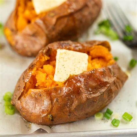 Baked Sweet Potato Low And Slow At Michael Tarrant Blog