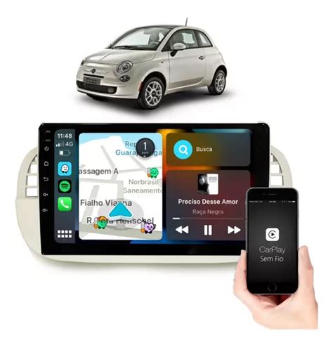 Multim Dia Android Tela Polegadas Fiat Carplay Auto