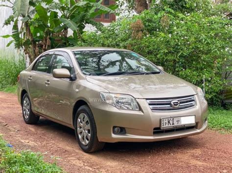 Toyota Axio G Grade Used 2007 Petrol Rs 5885000 Sri Lanka