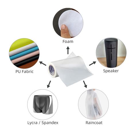 Yards Polyurethane TPU Hot Melt Film For Textile Fabric PU EVA Foam